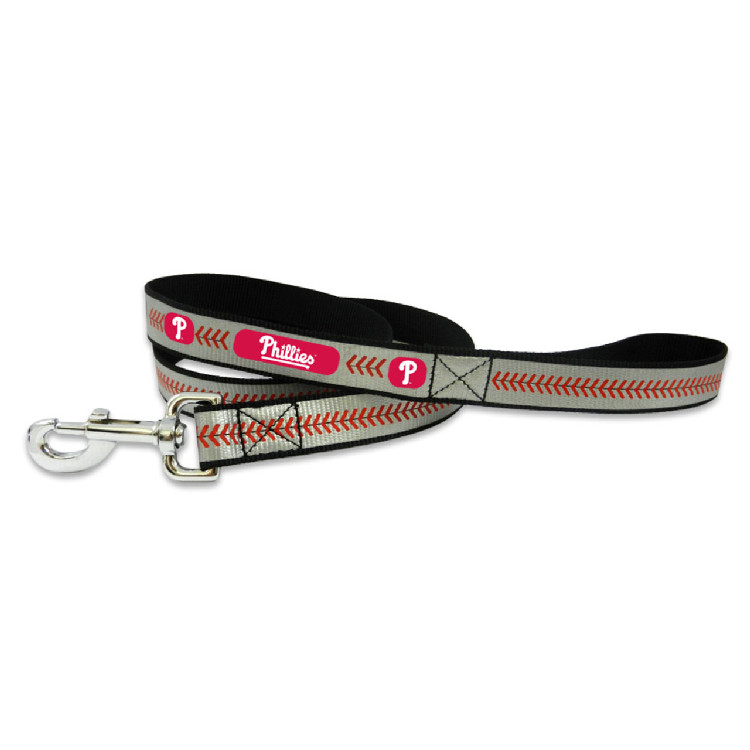 Philadelphia Phillies Pet Leash Reflective Baseball Size Small