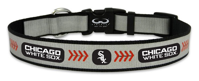 Chicago White Sox Reflective Medium Baseball Collar