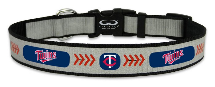 Minnesota Twins Reflective Large Baseball Collar