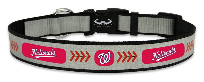 Washington Nationals Reflective Large Baseball Collar