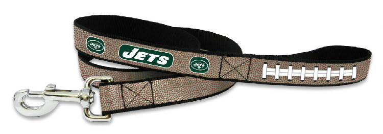 New York Jets Pet Leash Reflective Football Size Large