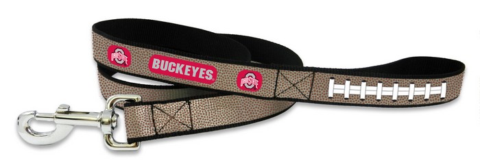 Ohio State Buckeyes Pet Leash Reflective Football Size Large