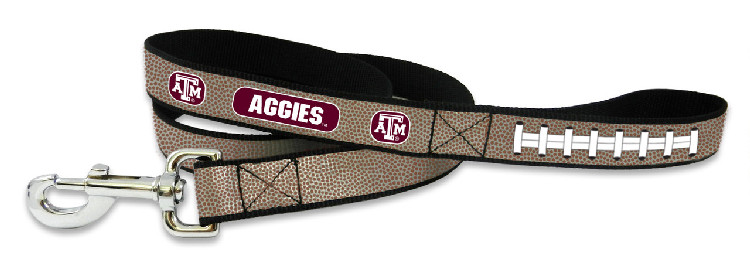 Texas A&M Aggies Reflective Football Leash - S