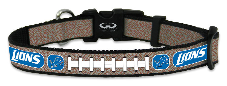 Detroit Lions Reflective Toy Football Collar