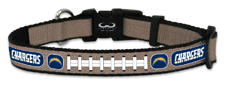 San Diego Chargers Reflective Toy Football Collar -