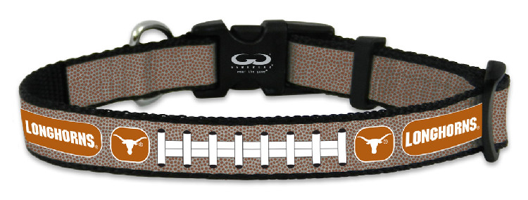 Texas Longhorns Reflective Toy Football Collar