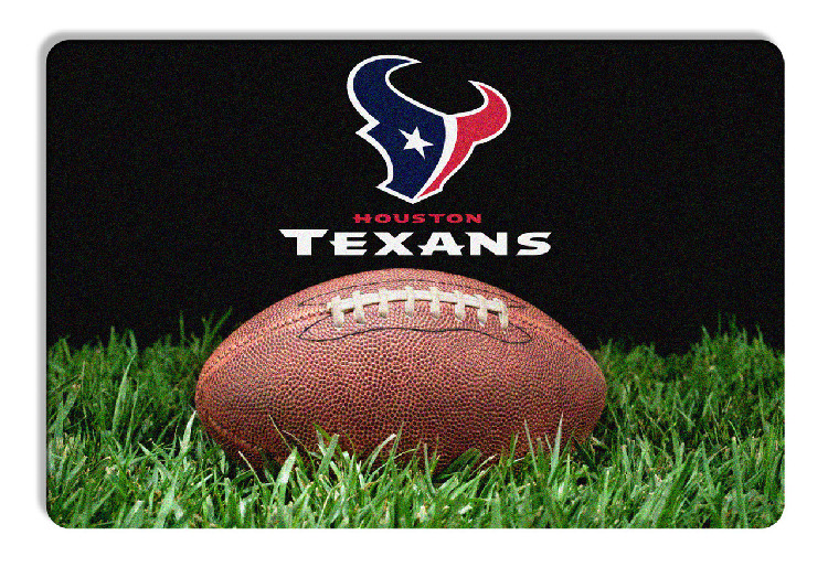 Houston Texans Classic NFL Football Pet Bowl Mat - L