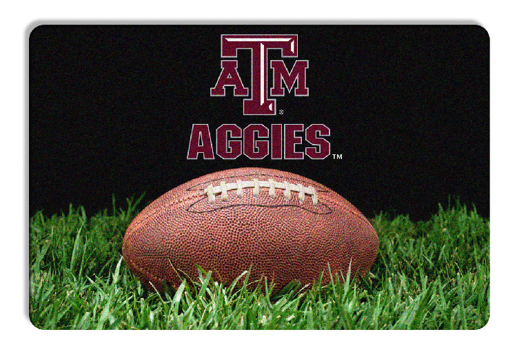 Texas A&M Aggies Classic Football Pet Bowl Mat - L