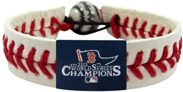 Boston Red Sox Bracelet Classic Baseball 2013 World Series Champ CO