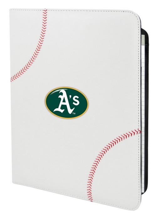 Oakland Athletics Classic Baseball Portfolio - 8.5 in x 11 in