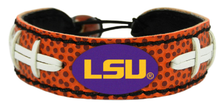 LSU Tigers Bracelet Classic Football CO