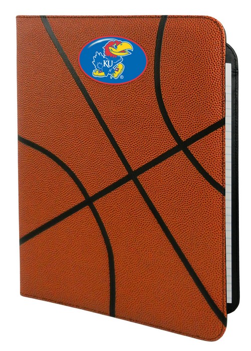 Kansas Jayhawks Classic Basketball Portfolio - 8.5 in x 11 in