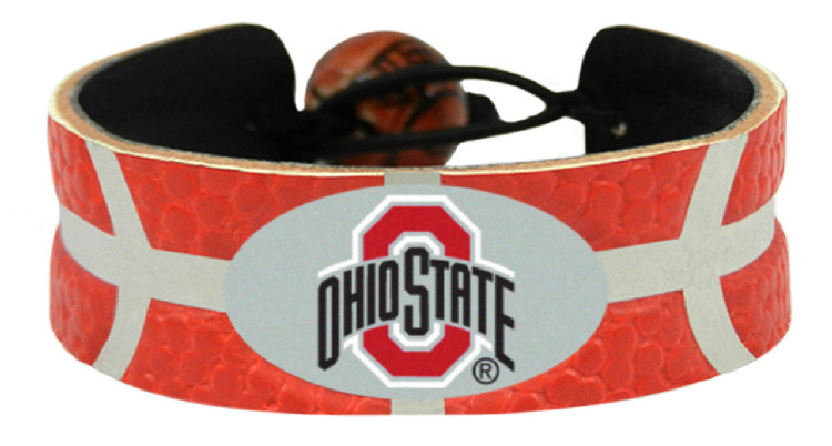 Ohio State Buckeyes Bracelet Team Color Basketball Alternate CO