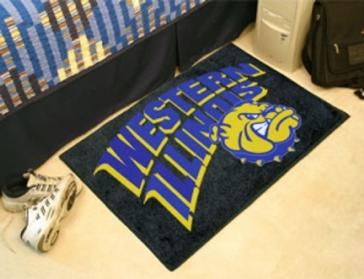 Western Illinois Leathernecks Rug - Starter Style