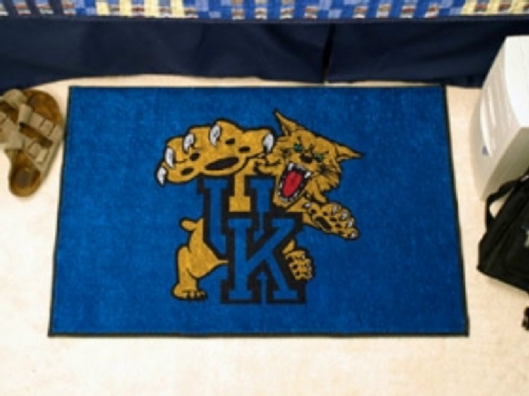 Kentucky Wildcats Rug - Starter Style, Mascot Design