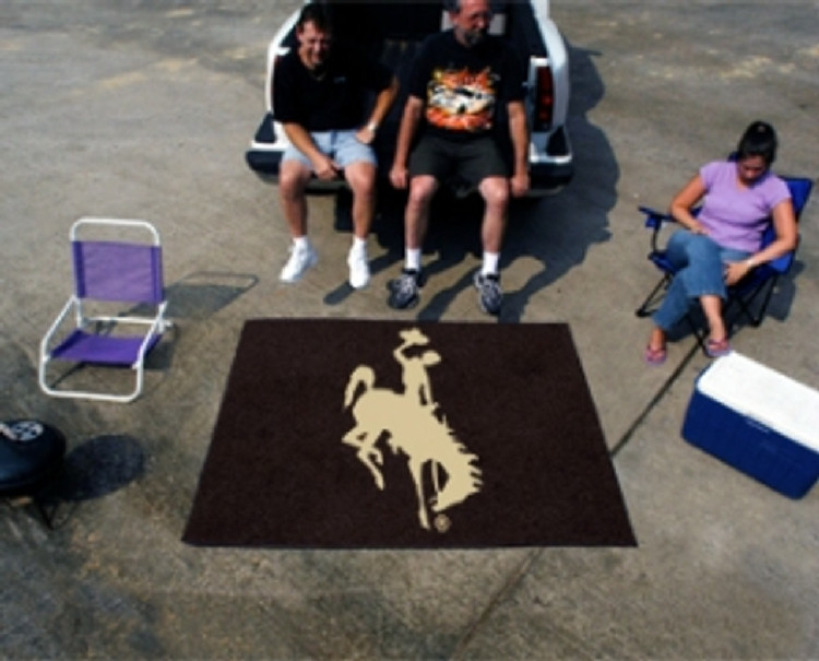 Wyoming Cowboys Area Rug - Tailgater