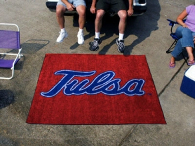 Tulsa Golden Hurricane Area Rug - Tailgater