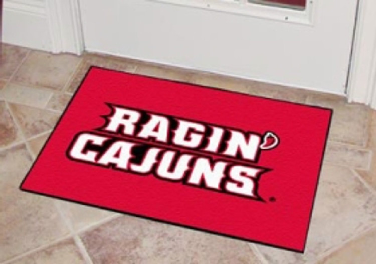 Louisiana Lafayette Ragin Cajuns Rug - Starter Style