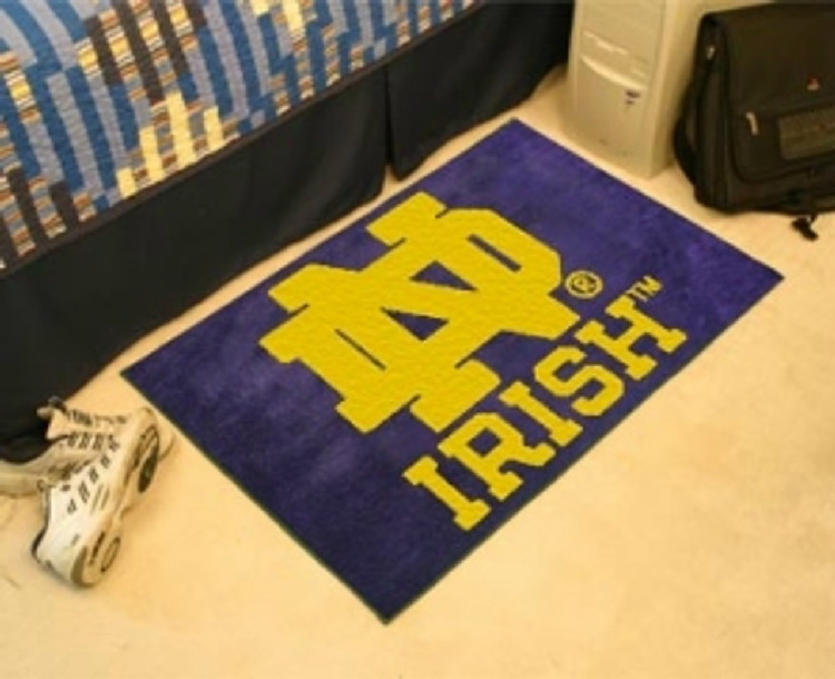 Notre Dame Fighting Irish Rug - Starter Style, 'ND' Design