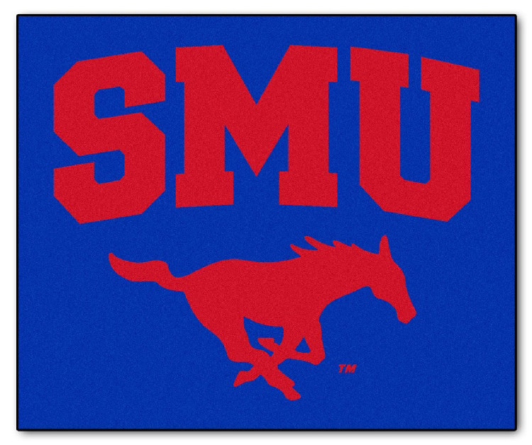 Southern Methodist Mustangs Area Rug - Tailgater