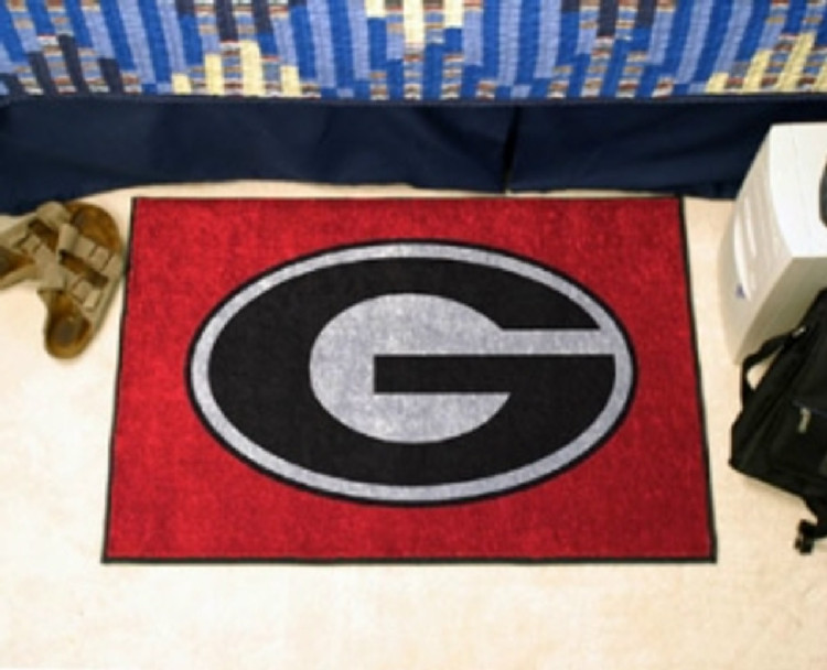 Georgia Bulldogs Rug - Starter Style (Red), 'G' Design