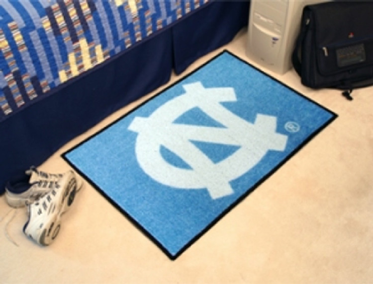 North Carolina Tar Heels Rug - Starter Style, 'NC' Design