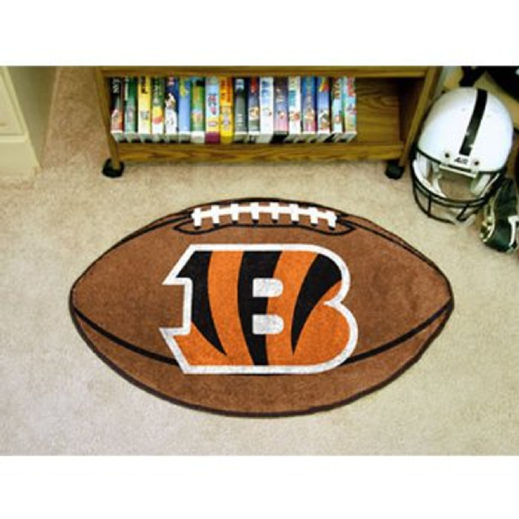 Cincinnati Bengals Football Mat 22x35