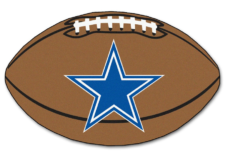 Dallas Cowboys Football Mat 22x35