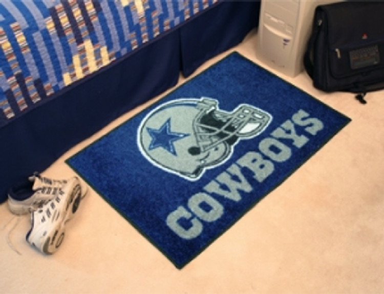 Dallas Cowboys Rug - Starter Style, Helmet Design