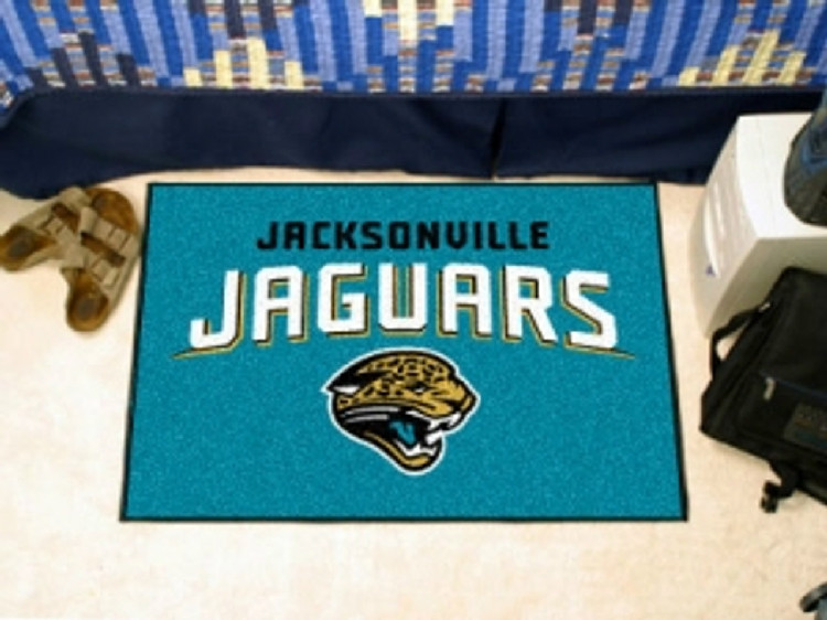 Jacksonville Jaguars Rug - Starter Style, Logo Design