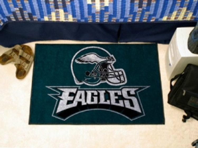 Philadelphia Eagles Rug - Starter Style, Helmet Design