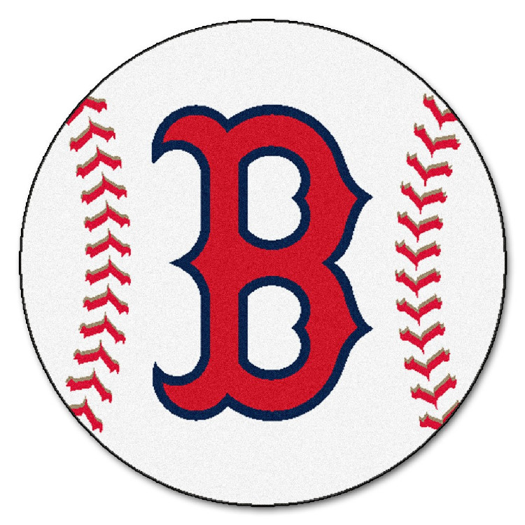 Boston Red Sox Baseball Mat 29 inch