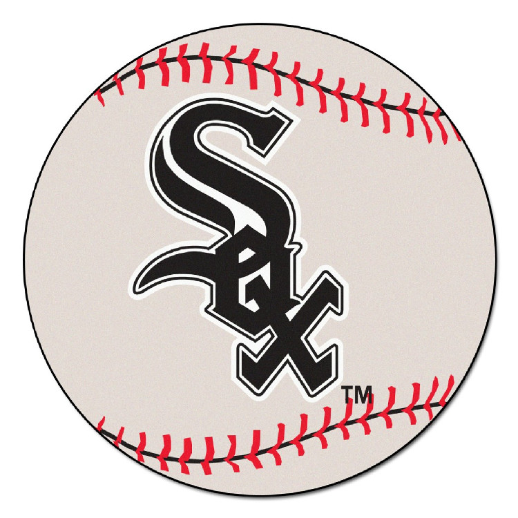 Chicago White Sox Baseball Mat 29 inch