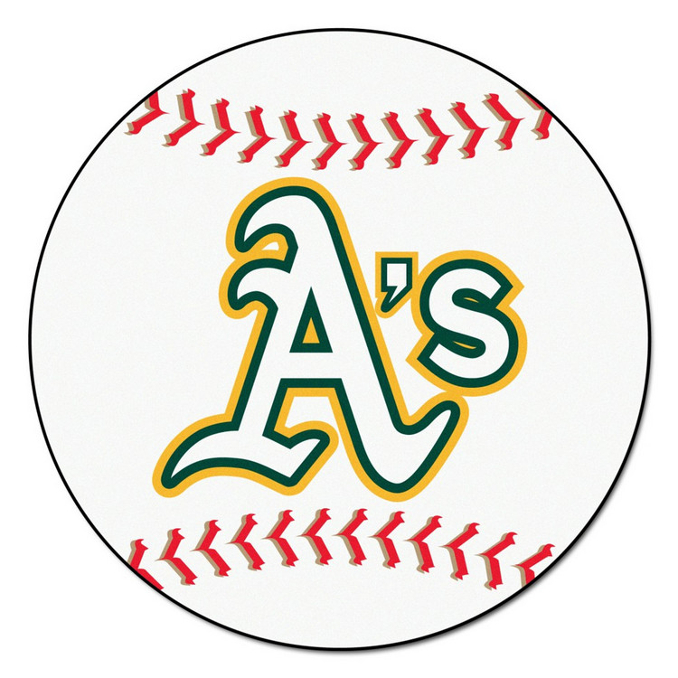 Oakland Athletics Baseball Mat 29 inch