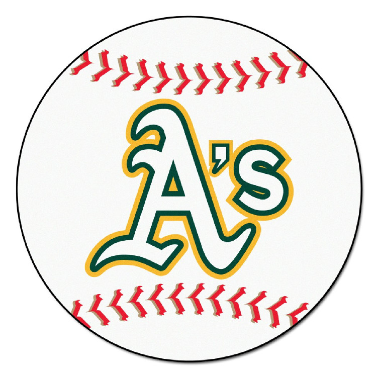 Oakland Athletics Baseball Mat 29 inch