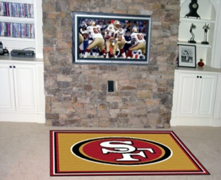 San Francisco 49ers Area Rug - 5'x8'