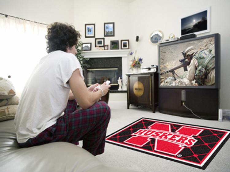 Nebraska Cornhuskers  Area rug - 4'x6'