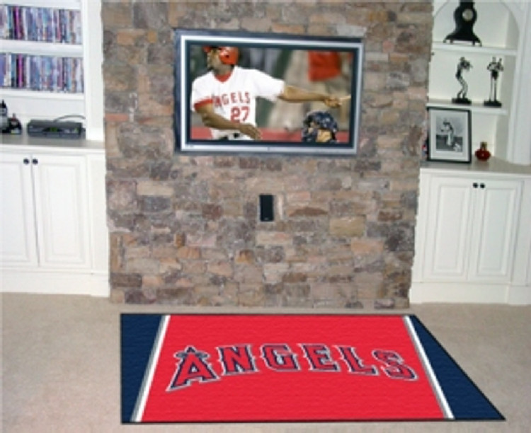 Los Angeles Angels of Anaheim Area Rug - 4'x6'