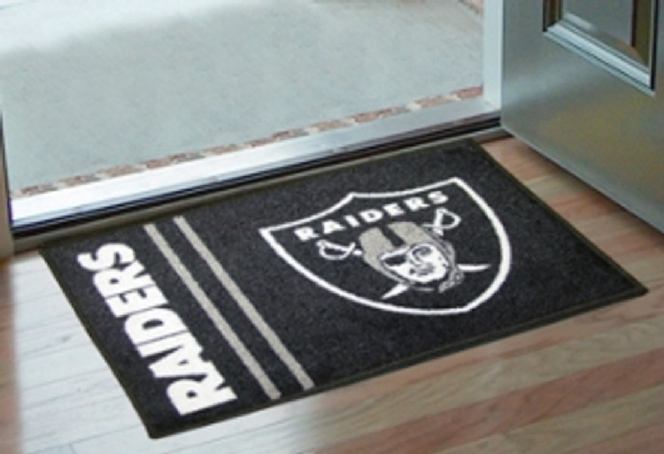 Las Vegas Raiders Rug - Starter Style, Logo Design