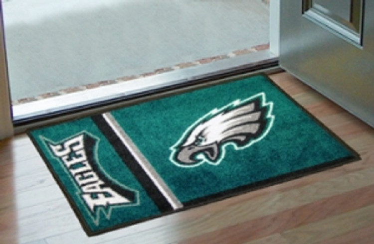 Philadelphia Eagles Rug 19x30 Starter Style Logo Design