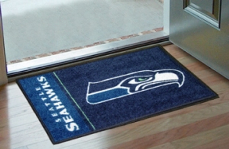 Seattle Seahawks Rug - Starter Style, Logo Design