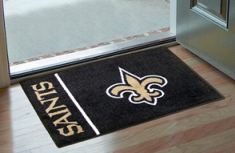 New Orleans Saints Rug - Starter Style, Logo Design