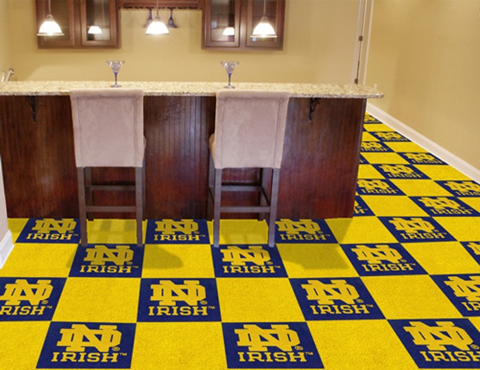 Notre Dame Fighting Irish Carpet Tiles -