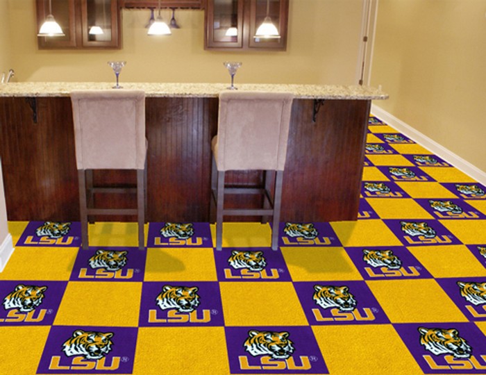 LSU Tigers Carpet Tiles -