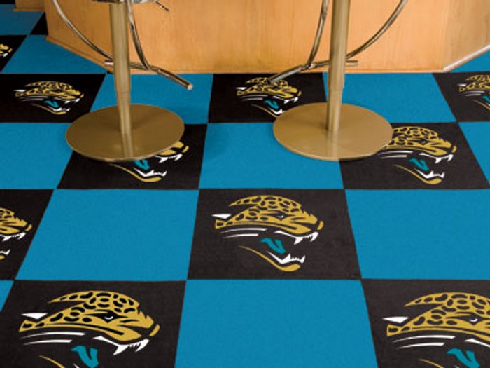 Jacksonville Jaguars Carpet Tiles -