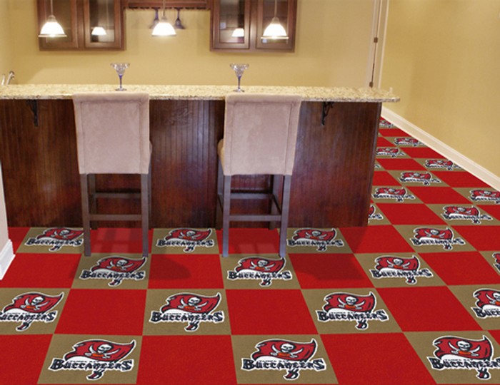 Tampa Bay Buccaneers Carpet Tiles -