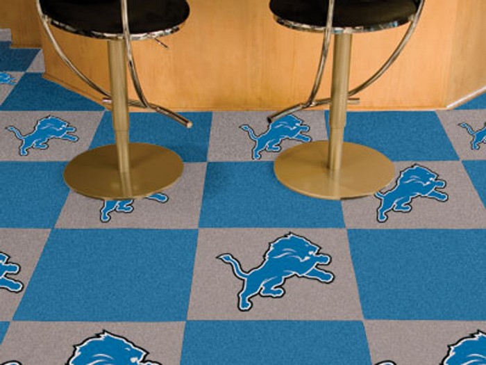 Detroit Lions Carpet Tiles -