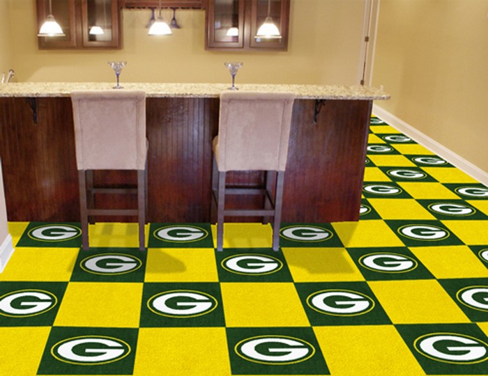 Green Bay Packers Carpet Tiles -