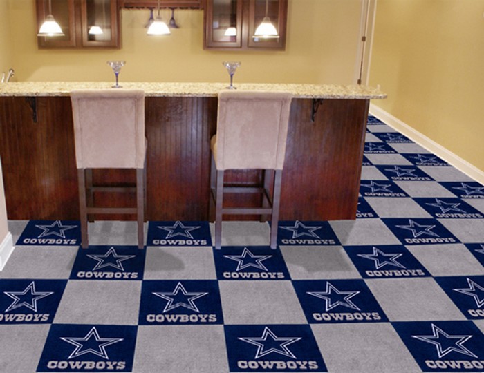 Dallas Cowboys Carpet Tiles -