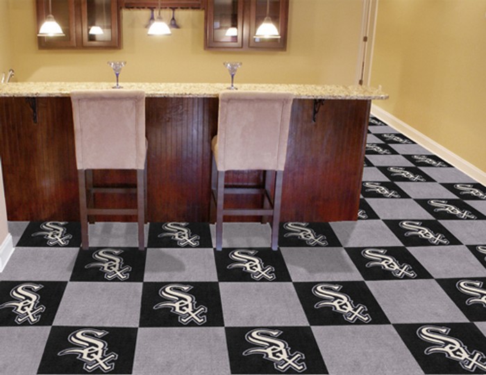 Chicago White Sox Carpet Tiles -